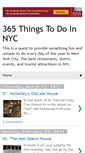 Mobile Screenshot of 365thingsnyc.blogspot.com