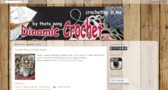 Desktop Screenshot of dinamiccrochet.blogspot.com