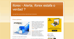 Desktop Screenshot of iforex-estafa.blogspot.com
