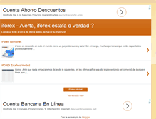 Tablet Screenshot of iforex-estafa.blogspot.com