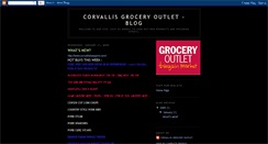 Desktop Screenshot of corvallisgroceryoutlet.blogspot.com