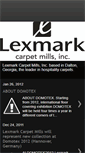 Mobile Screenshot of lexmarkcarpetmills.blogspot.com