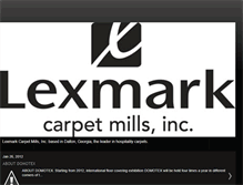 Tablet Screenshot of lexmarkcarpetmills.blogspot.com