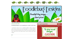 Desktop Screenshot of doodlebugdesigns.blogspot.com