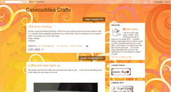 Desktop Screenshot of catiecuddles.blogspot.com