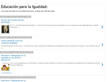 Tablet Screenshot of igualdadaviles.blogspot.com