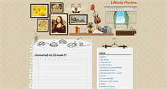 Desktop Screenshot of libretapoetika.blogspot.com
