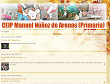 Tablet Screenshot of ceipmanuelnunezdearenasprimaria.blogspot.com