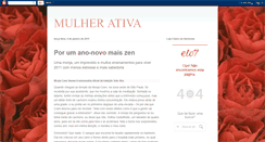 Desktop Screenshot of mulherativa.blogspot.com