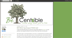 Desktop Screenshot of becentsible.blogspot.com