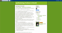 Desktop Screenshot of evelieneinutrecht.blogspot.com