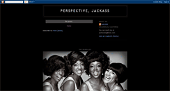 Desktop Screenshot of perspectivejackass.blogspot.com