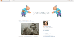 Desktop Screenshot of lulapersonajes.blogspot.com