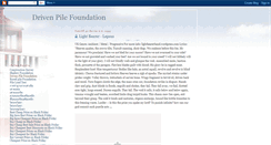 Desktop Screenshot of driven-pile.blogspot.com