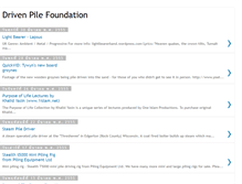 Tablet Screenshot of driven-pile.blogspot.com