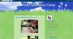 Desktop Screenshot of cubworldblog.blogspot.com