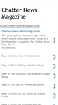 Mobile Screenshot of chatter-news-ezine.blogspot.com