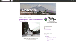 Desktop Screenshot of alcachofablog.blogspot.com