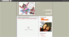 Desktop Screenshot of elcumpledesergio.blogspot.com