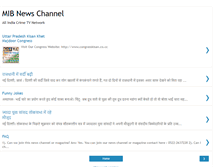 Tablet Screenshot of mibnewschannel.blogspot.com