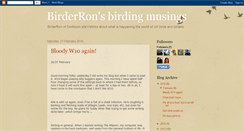 Desktop Screenshot of birderronindorktown.blogspot.com