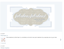 Tablet Screenshot of fabulous-fabulous.blogspot.com