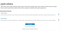 Tablet Screenshot of cicekankara.blogspot.com