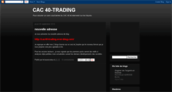 Desktop Screenshot of cac40-trading.blogspot.com