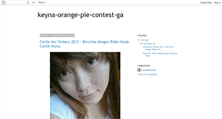 Desktop Screenshot of keyna-orange-pie-contest-ga.blogspot.com