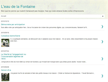 Tablet Screenshot of leaudelafontaine.blogspot.com