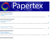 Tablet Screenshot of papertex.blogspot.com