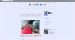 Desktop Screenshot of entrelastierras-entrelastierras.blogspot.com