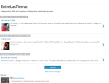Tablet Screenshot of entrelastierras-entrelastierras.blogspot.com