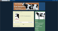 Desktop Screenshot of cowhampshire.blogspot.com