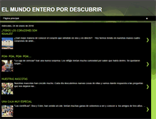 Tablet Screenshot of elmundoenteropordescubrir.blogspot.com