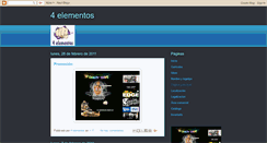 Desktop Screenshot of 4elementosshop.blogspot.com
