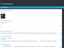 Tablet Screenshot of 4elementosshop.blogspot.com