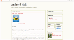 Desktop Screenshot of android-hell.blogspot.com