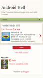 Mobile Screenshot of android-hell.blogspot.com