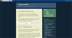 Desktop Screenshot of illyriangazette.blogspot.com