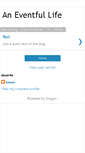 Mobile Screenshot of aneventfullife.blogspot.com