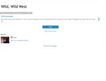 Tablet Screenshot of carol-wildwildwest.blogspot.com