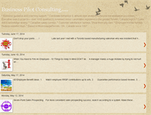 Tablet Screenshot of businesspilotconsulting.blogspot.com