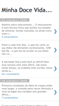 Mobile Screenshot of minhadoce.blogspot.com