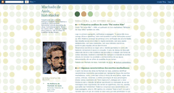 Desktop Screenshot of machadodeassishistoriador.blogspot.com