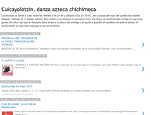 Tablet Screenshot of cuicayolotzin.blogspot.com