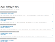 Tablet Screenshot of musicdark-lilu.blogspot.com