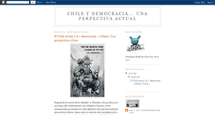 Desktop Screenshot of chiledemocracia.blogspot.com