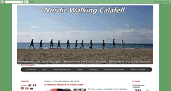 Desktop Screenshot of nordicwalking-calafell.blogspot.com