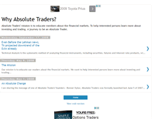 Tablet Screenshot of absolutetraders.blogspot.com